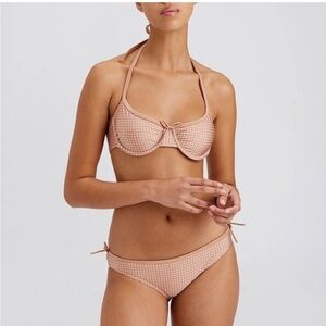 NWOT Solid & Striped Sydney Bikini Set READ